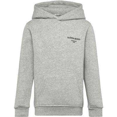 Björn Borg Borg Essential 1 Hoodie 134-140 LIGHT GREY MELANGE 134-140 Björn Borg Borg Essential 1 Hoodie 134-140 LIGHT GREY MELANGE 134-140