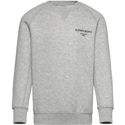 Björn Borg Borg Essential 1 Sweatshirt 134-140 LIGHT GREY MELANGE 134-140 Björn Borg Borg Essential 1 Sweatshirt 134-140 LIGHT GREY MELANGE 134-140
