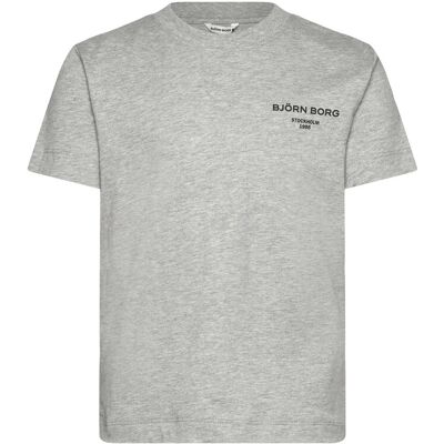 Björn Borg Borg Essential 1 T-Shirt 110-116 LIGHT GREY MELANGE 110-116 Björn Borg Borg Essential 1 T-Shirt 110-116 LIGHT GREY MELANGE 110-116