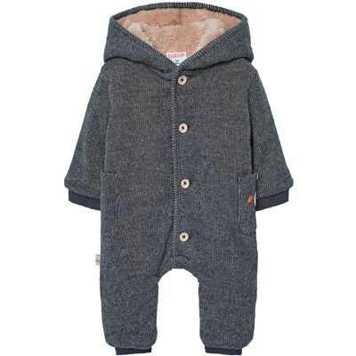 Boboli Knit Play Suit Fantasy For Baby -Bci 80 ANTHRACITE 80 Boboli Knit Play Suit Fantasy For Baby -Bci 80 ANTHRACITE 80