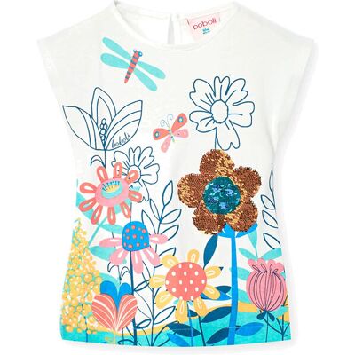 Boboli Knit Dress 104 WHITE 104 Boboli Knit Dress 104 WHITE 104