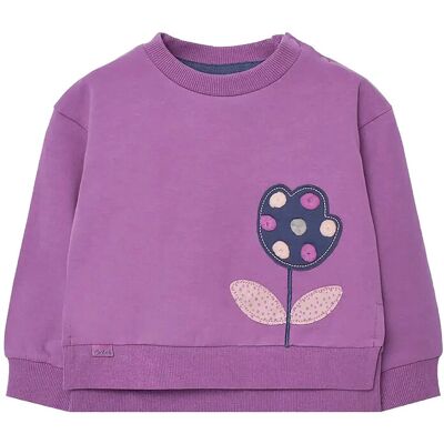 Boboli Fleece Sweatshirt 128 BLACKBERRY 128 Boboli Fleece Sweatshirt 128 BLACKBERRY 128