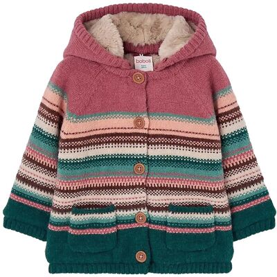 Boboli Knitwear Jacket 80 RASPBERRY 80 Boboli Knitwear Jacket 80 RASPBERRY 80