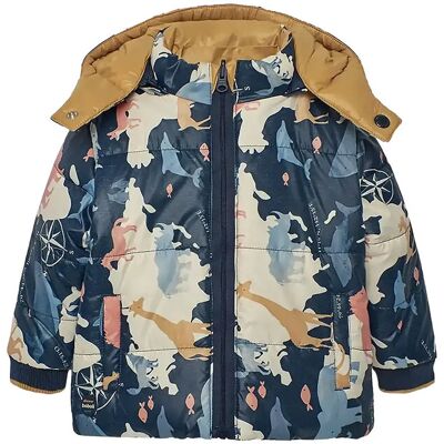 Boboli Reversible Parka 98 NAVY 98 Boboli Reversible Parka 98 NAVY 98