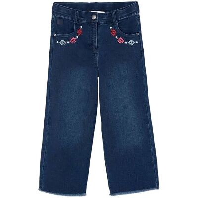 Boboli Denim Trousers Knit For Girl -Bci 116 BLUE 116 Boboli Denim Trousers Knit For Girl -Bci 116 BLUE 116