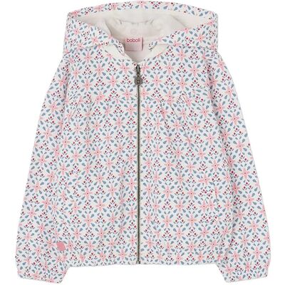 Boboli Fleece Jacket Stars For Girl -Bci 92 PRINT 92 Boboli Fleece Jacket Stars For Girl -Bci 92 PRINT 92
