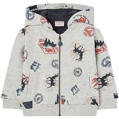 Boboli Fleece Jacket Printed 86 PRINT 86 Boboli Fleece Jacket Printed 86 PRINT 86