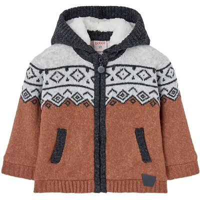 Boboli Knitwear Jacket 128 COPPER 128 Boboli Knitwear Jacket 128 COPPER 128