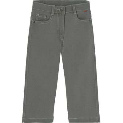 Boboli Denim Stretch Trousers For Girl -Bci 162 GREY 162 Boboli Denim Stretch Trousers For Girl -Bci 162 GREY 162