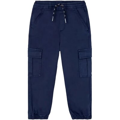 Boboli Stretch Twill Trousers 110 NAVY 110 Boboli Stretch Twill Trousers 110 NAVY 110
