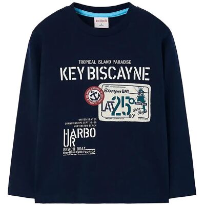 Boboli Knit T-Shirt 98 NAVY 98 Boboli Knit T-Shirt 98 NAVY 98