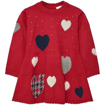Boboli Knitwear Dress 98 SCARLET 98 Boboli Knitwear Dress 98 SCARLET 98