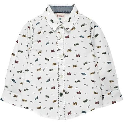 Boboli Poplin Shirt Printed 122 PRINT 122 Boboli Poplin Shirt Printed 122 PRINT 122