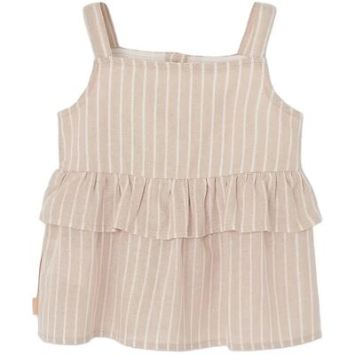 Boboli Shirt Linen Striped For Girl 116 STRIPES 116 Boboli Shirt Linen Striped For Girl 116 STRIPES 116