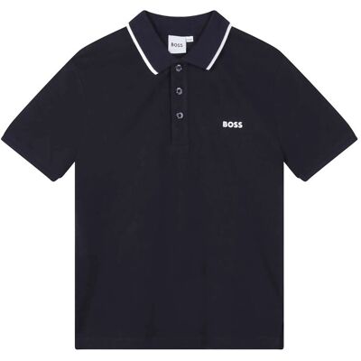 Boss Short Sleeve Polo 140 NAVY 140 Boss Short Sleeve Polo 140 NAVY 140