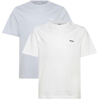Boss Set 2 T-Shirts 102 PALE BLUE WHITE 102 Boss Set 2 T-Shirts 102 PALE BLUE WHITE 102