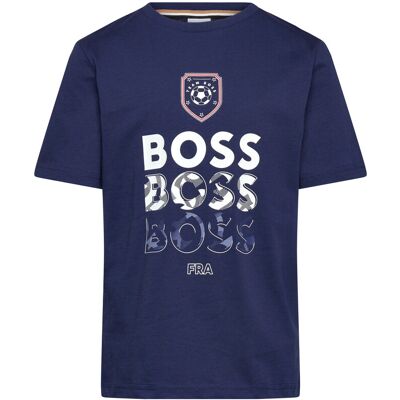 Boss Short Sleeves Tee-Shirt 104 MEDIEVAL BLUE 104 Boss Short Sleeves Tee-Shirt 104 MEDIEVAL BLUE 104