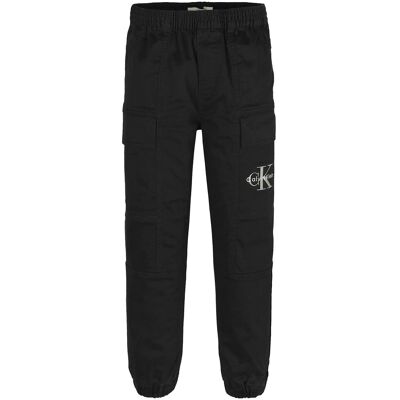 Calvin Essential Woven Cargo Pant 140 CK BLACK 140 Calvin Essential Woven Cargo Pant 140 CK BLACK 140