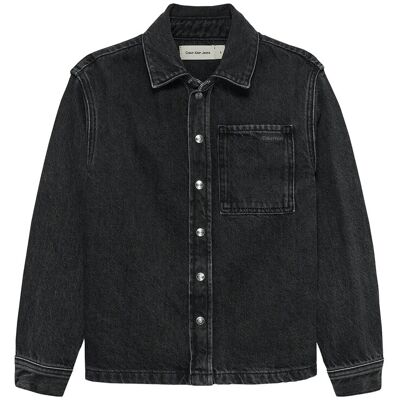 Calvin Optic Washed Black Shirt 104 OPTIC WASHED BLACK 104 Calvin Optic Washed Black Shirt 104 OPTIC WASHED BLACK 104