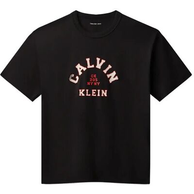 Calvin Varsity Graphic T-Shirt S/S 164 CK BLACK 164 Calvin Varsity Graphic T-Shirt S/S 164 CK BLACK 164