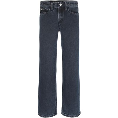 Calvin Hr Wide Leg Blue Black Rgd Denim 116 BLUE BLACK RIGID 116 Calvin Hr Wide Leg Blue Black Rgd Denim 116 BLUE BLACK RIGID 116