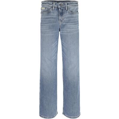 Calvin Hr Wide Leg Authentic Blue Denim 128 AUTHENTIC DENIM 128 Calvin Hr Wide Leg Authentic Blue Denim 128 AUTHENTIC DENIM 128