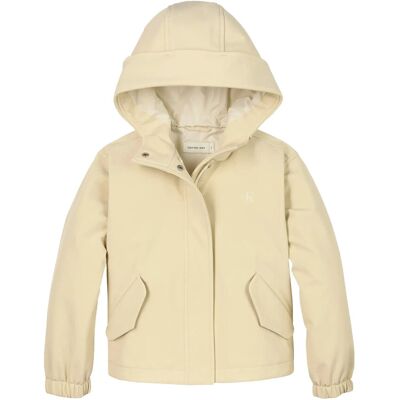 Calvin Lw Technical Parka Jacket 116 WHITECAP GRAY 116 Calvin Lw Technical Parka Jacket 116 WHITECAP GRAY 116