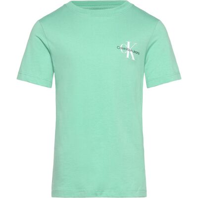 Calvin Chest Monogram T-Shirt 128 TICKLED GREEN 128 Calvin Chest Monogram T-Shirt 128 TICKLED GREEN 128