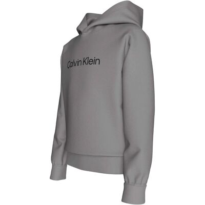 Calvin Inst. Logo Reg. Terry Hoodie 128 GRANITE GRAY 128 Calvin Inst. Logo Reg. Terry Hoodie 128 GRANITE GRAY 128