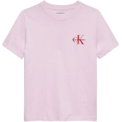 Calvin Chest Monologo Ss T-Shirt 140 PEARLY PINK 140 Calvin Chest Monologo Ss T-Shirt 140 PEARLY PINK 140