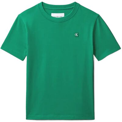 Calvin Mono Mini Badge Reg T-Shirt 152 LUSH MEADOW 18-5845 TCX 152 Calvin Mono Mini Badge Reg T-Shirt 152 LUSH MEADOW 18-5845 TCX 152