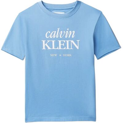 Calvin Logo Ss T-Shirt 116 PROVENCE 16-4032 TCX 116 Calvin Logo Ss T-Shirt 116 PROVENCE 16-4032 TCX 116
