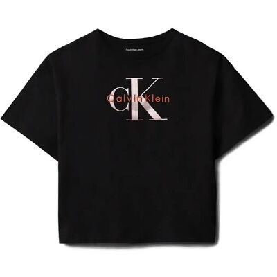Calvin Seasonal Monologo Ss T-Shirt 116 1716 BLACK 116 Calvin Seasonal Monologo Ss T-Shirt 116 1716 BLACK 116