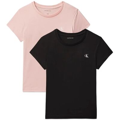 Calvin Ck 2Pk Tee 152 1716 BLACK 152 Calvin Ck 2Pk Tee 152 1716 BLACK 152