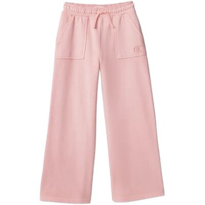 Calvin Ck Pigment Dyed Wide Leg Pant 116 QUARTZ PINK 14-1714 TCX 116 Calvin Ck Pigment Dyed Wide Leg Pant 116 QUARTZ PINK 14-1714 TCX 116