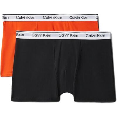 Calvin 2Pk Trunk 128-140 ORANGECOM BLACK 128-140 Calvin 2Pk Trunk 128-140 ORANGECOM BLACK 128-140