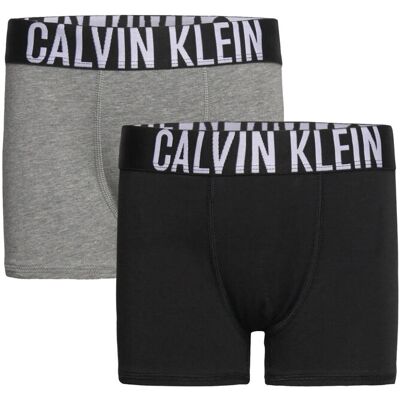 Calvin 2Pk Trunk 128-140 PVHBLACK GREYHEATHER 128-140 Calvin 2Pk Trunk 128-140 PVHBLACK GREYHEATHER 128-140