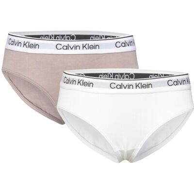 Calvin 2Pk Bikini 140-152 BRIGHTWHITE DUSTEDFOX 140-152 Calvin 2Pk Bikini 140-152 BRIGHTWHITE DUSTEDFOX 140-152
