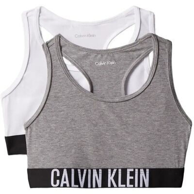 Calvin 2Pk Bralette 128-140 GREYHTR BRIGHTWHITE 128-140 Calvin 2Pk Bralette 128-140 GREYHTR BRIGHTWHITE 128-140
