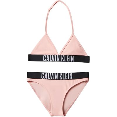 Calvin Triangle Bikini Set 128-140 QUARTZ PINK 128-140 Calvin Triangle Bikini Set 128-140 QUARTZ PINK 128-140