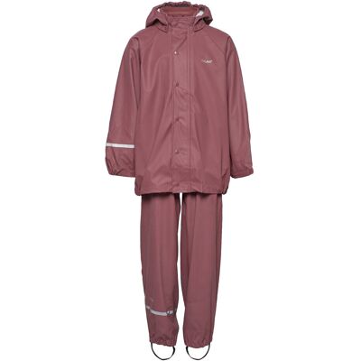 CeLaVi Basic Rainwear Set -Solid Pu 146-152 ROSE BROWN 146-152 CeLaVi Basic Rainwear Set -Solid Pu 146-152 ROSE BROWN 146-152