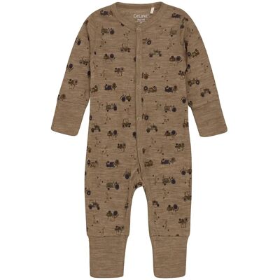 CeLaVi Jumpsuit - Aop 60 COCOA CREME 60 CeLaVi Jumpsuit - Aop 60 COCOA CREME 60