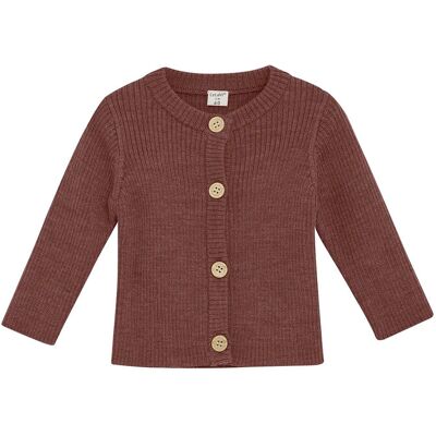 CeLaVi Cardigan - Knitted 60 MARRON 60 CeLaVi Cardigan - Knitted 60 MARRON 60