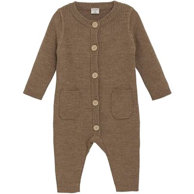 CeLaVi Jumpsuit - Knitted 60 COCOA CREME 60 CeLaVi Jumpsuit - Knitted 60 COCOA CREME 60