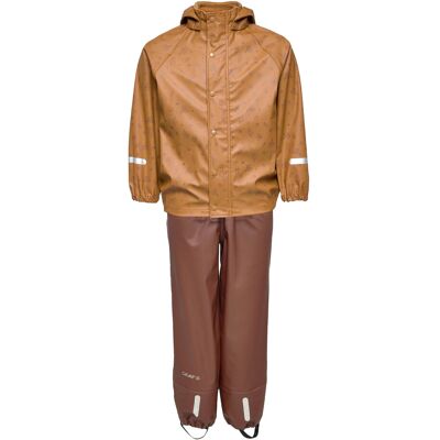 CeLaVi Rainwear Set Aop -Recycle Pu 68-74 RUBBER 68-74 CeLaVi Rainwear Set Aop -Recycle Pu 68-74 RUBBER 68-74