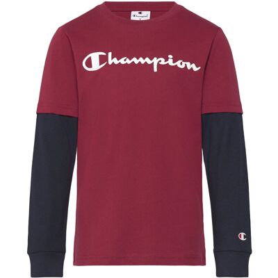 Champion Long Sleeve T-Shirt 162-167 CARDINAL 115 162-167 Champion Long Sleeve T-Shirt 162-167 CARDINAL 115 162-167