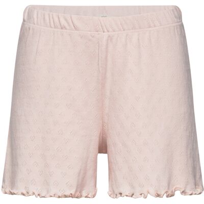 Copenhagen Colors Pointelle Heart Shorts 116 DUSTY ROSE 116 Copenhagen Colors Pointelle Heart Shorts 116 DUSTY ROSE 116