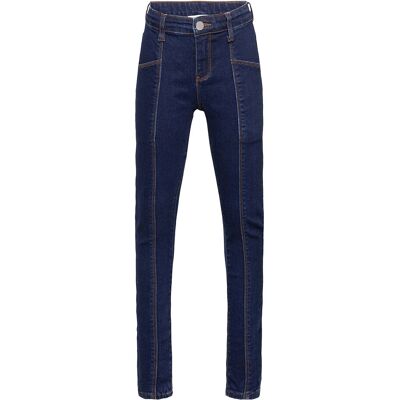 Costbart Kinnok Mid Waist Jeans 182 DARK BLUE DENIM WASH 182 Costbart Kinnok Mid Waist Jeans 182 DARK BLUE DENIM WASH 182