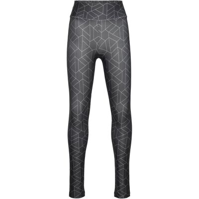 Costbart Cbsira Aop Leggings 188 BLACK/GEOMETRIC 188 Costbart Cbsira Aop Leggings 188 BLACK/GEOMETRIC 188