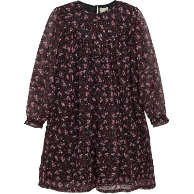 Creamie Dress Flower Dobby 122 BLACK 122 Creamie Dress Flower Dobby 122 BLACK 122